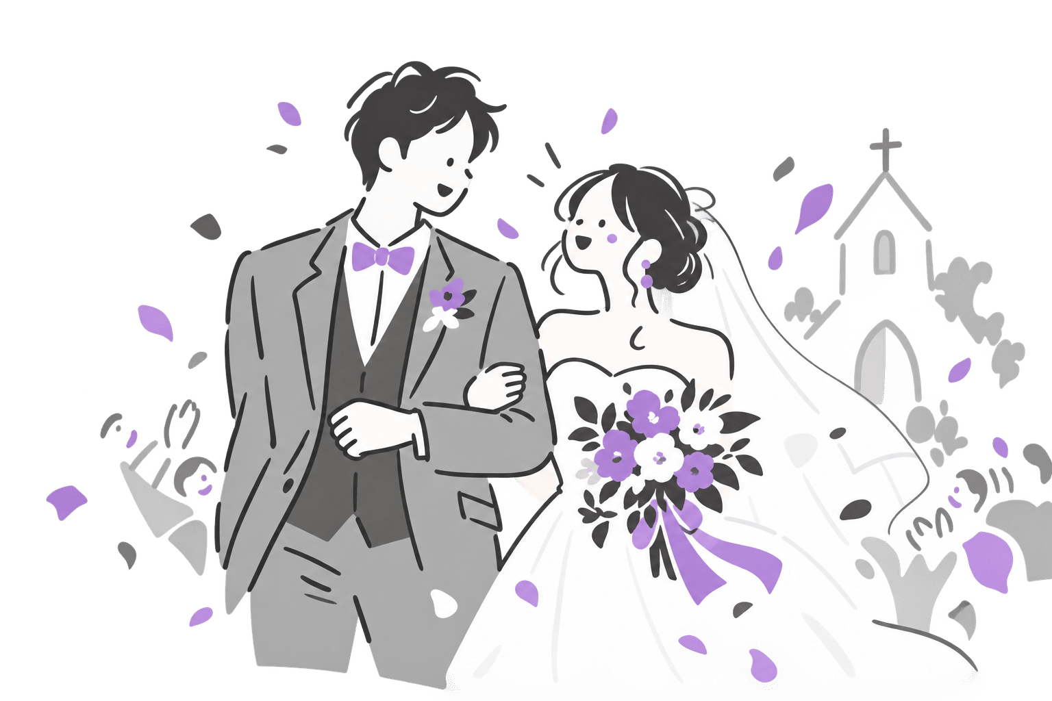 結婚式のイメージ