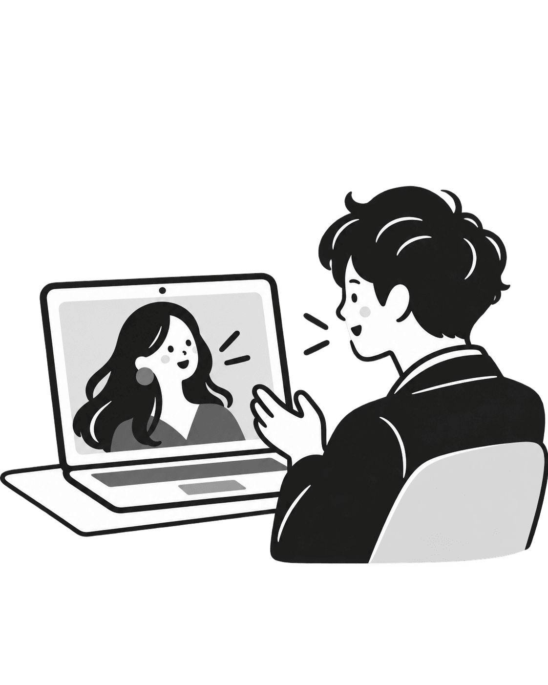 ビデオ通話のイメージ