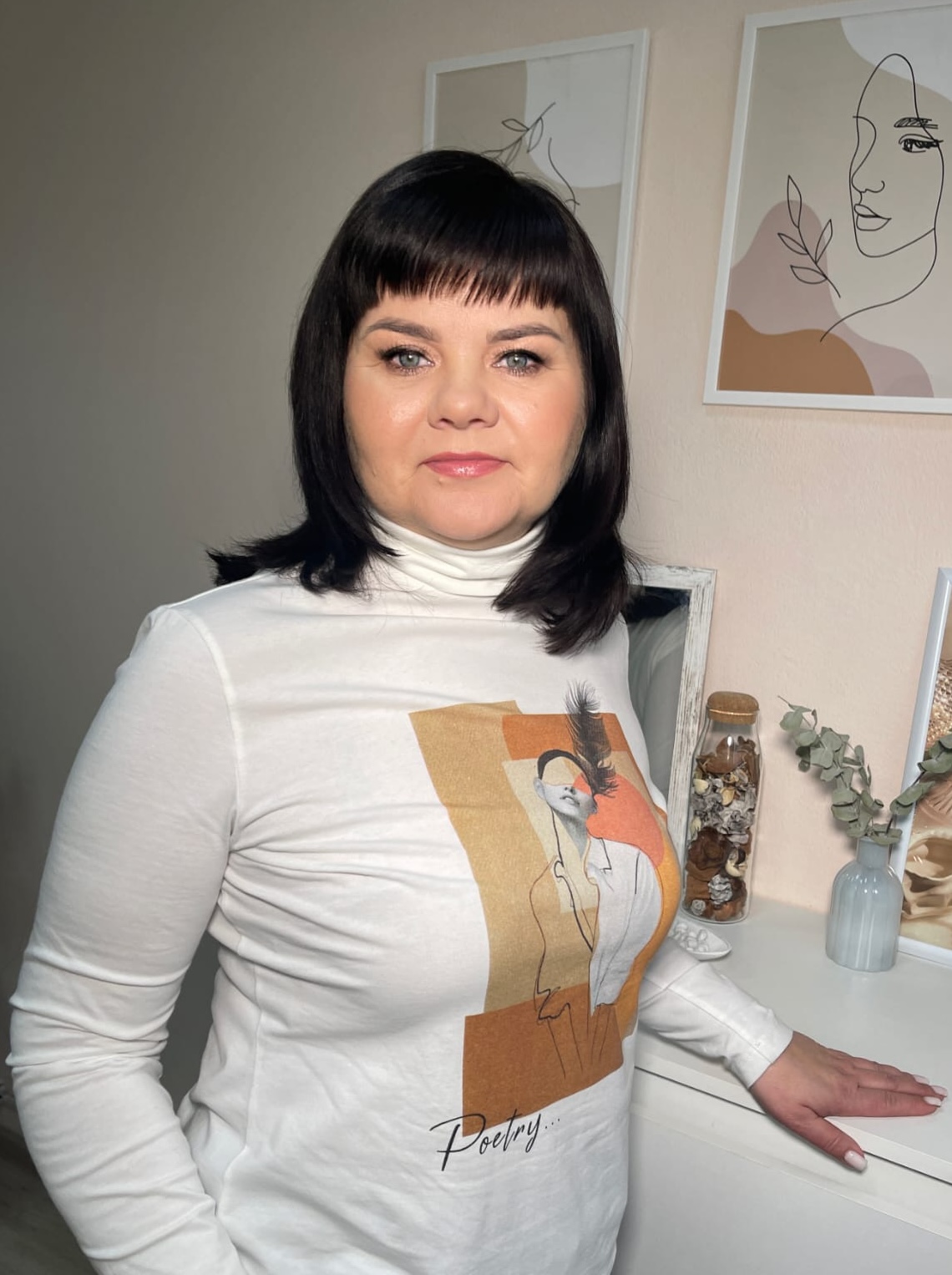 女性プロフィール写真